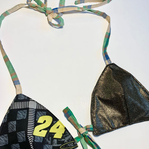 Nascar scrap bra top