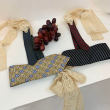 Handmade necktie bra harness