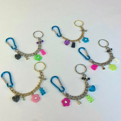 Barbell chunky charm bracelet