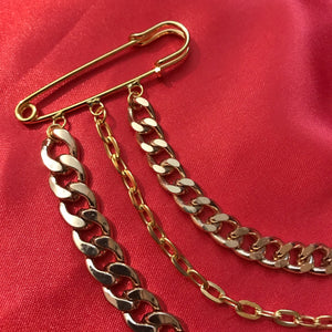 Double chain pin