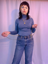 Suspender chain jeans