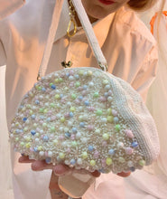 Italian glass beaded purse