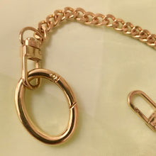 Oval chain anklet