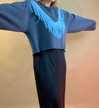 Custom rodeo fringe sweatshirt
