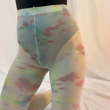 Recycled 3 pack cloud tie dye tights
