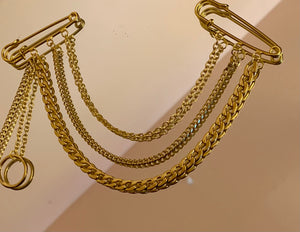 Double chain pin