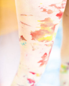 Recycled 3 pack cloud tie dye tights