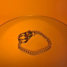 O-ring clamp chain anklet