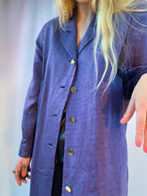 Purple duster coat