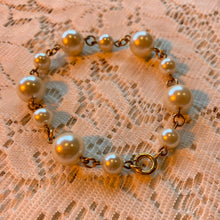 Pearl chain bracelet