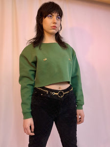Custom pierced sweatshirt