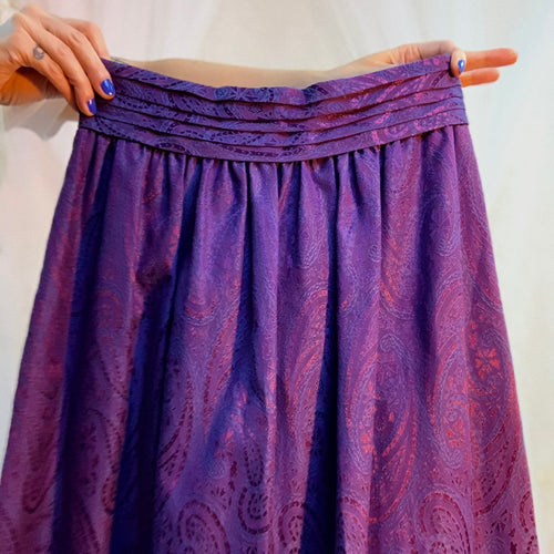 Paisley prairie 80’s skirt