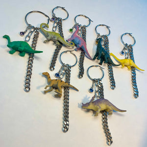Dinosaur toy single earrings- assorted