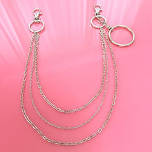 Triple O-ring clip chain